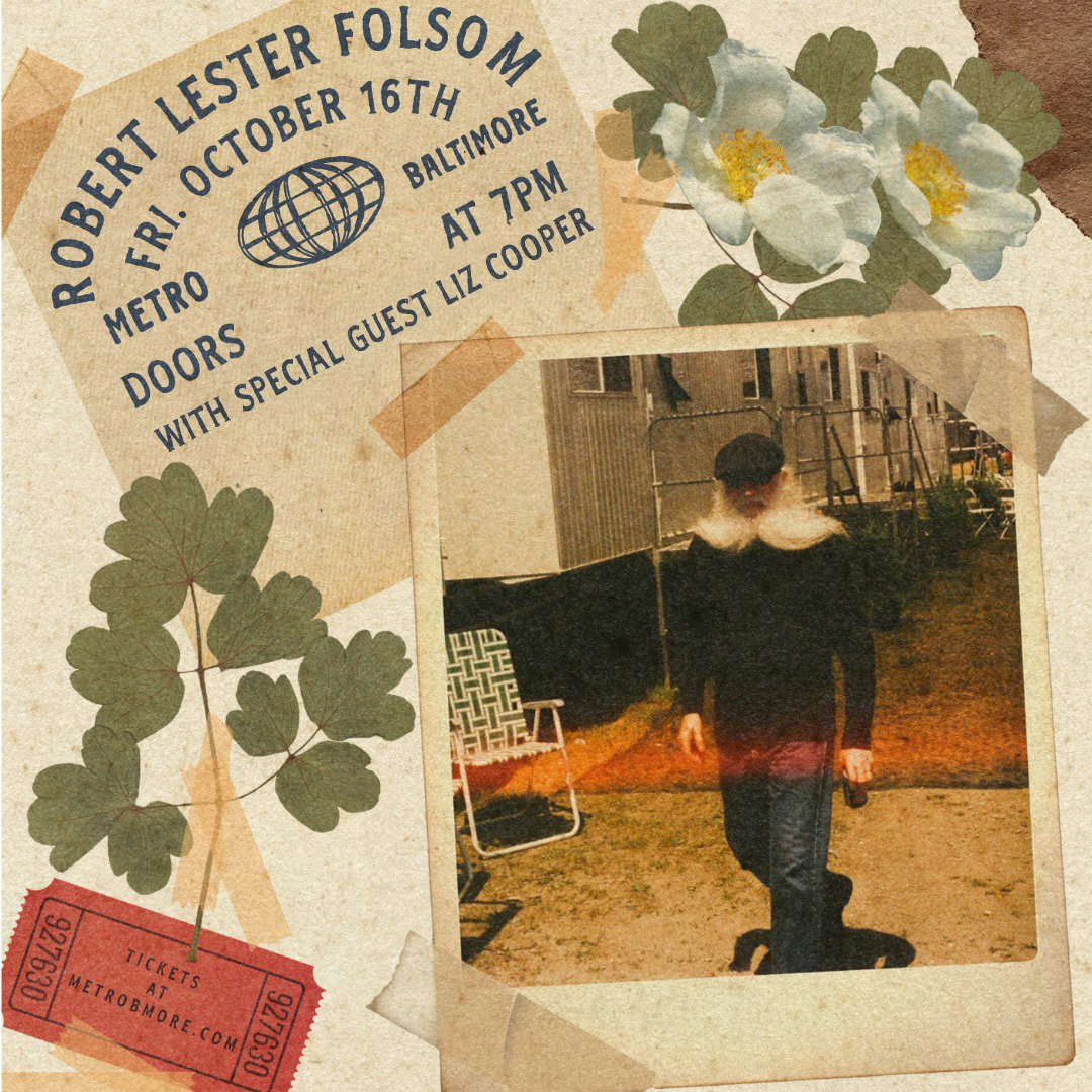 ROBERT LESTER FOLSOM w/ Liz Cooper | Metro Baltimore – Metro Baltimore